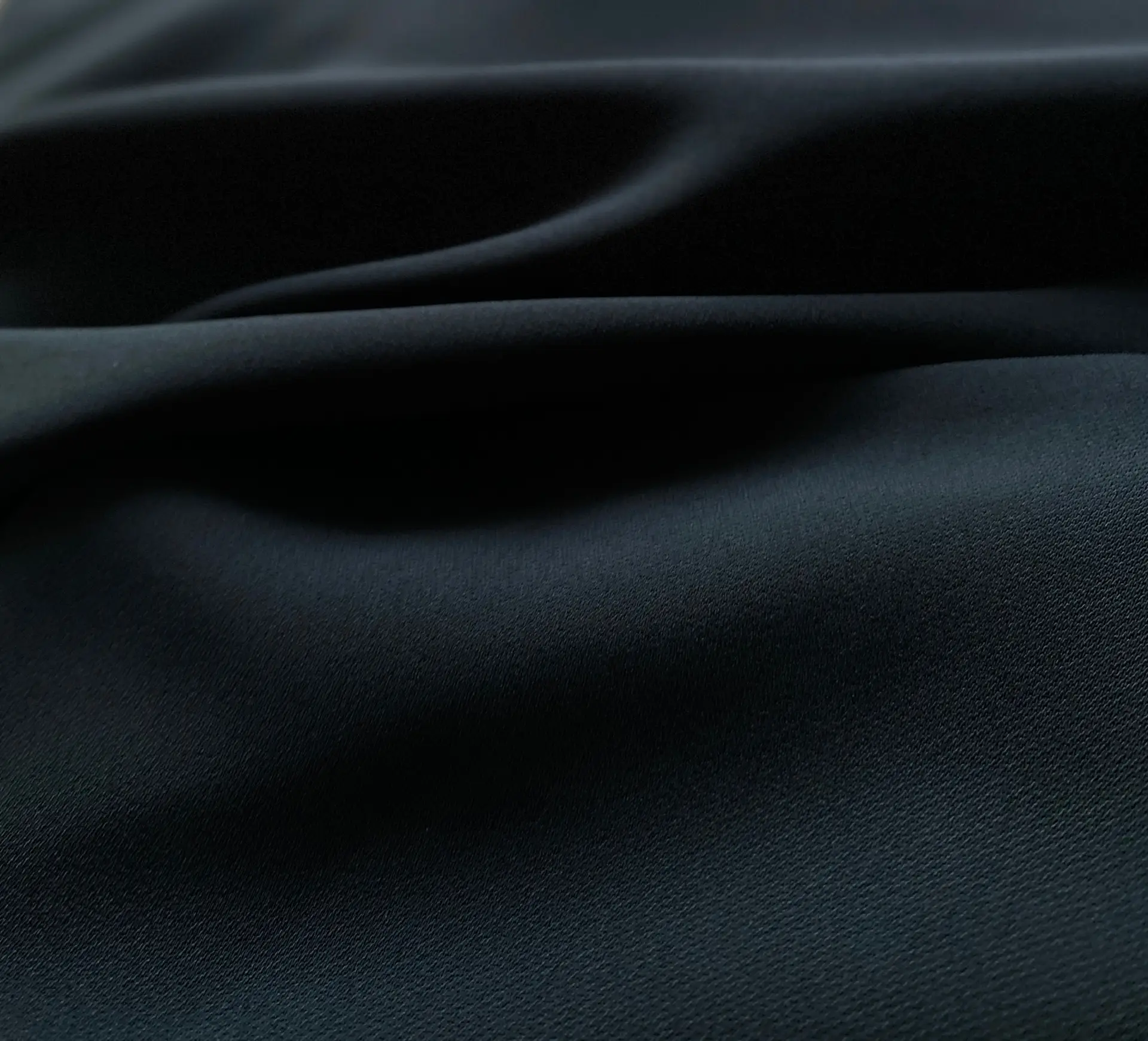 Black Silk Folds