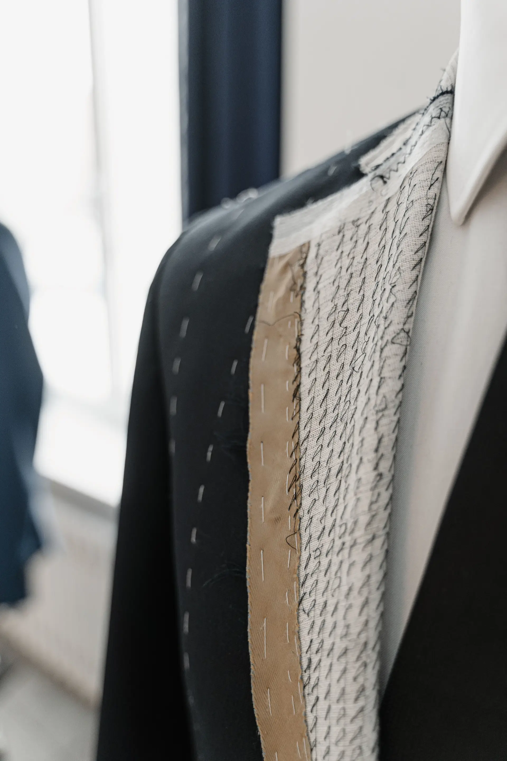 Hand-stitched details